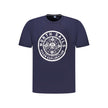 North Sails Blue Cotton Men T-Shirt North Sails