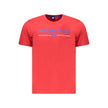 North Sails Red Cotton Men T-Shirt North Sails