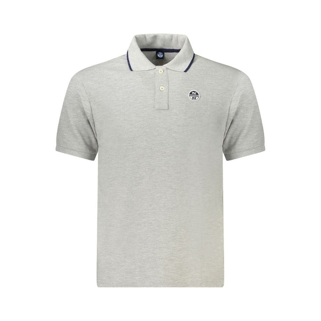 North Sails Brown Cotton Men Polo Shirt North Sails