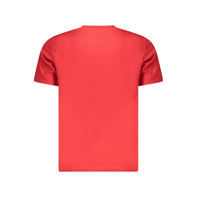 North Sails Red Cotton Men T-Shirt North Sails