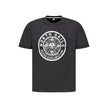 North Sails Black Cotton Men T-Shirt North Sails