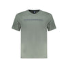 North Sails Green Cotton Men T-Shirt North Sails