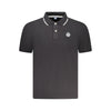 North Sails Black Cotton Mens Polo Shirt North Sails