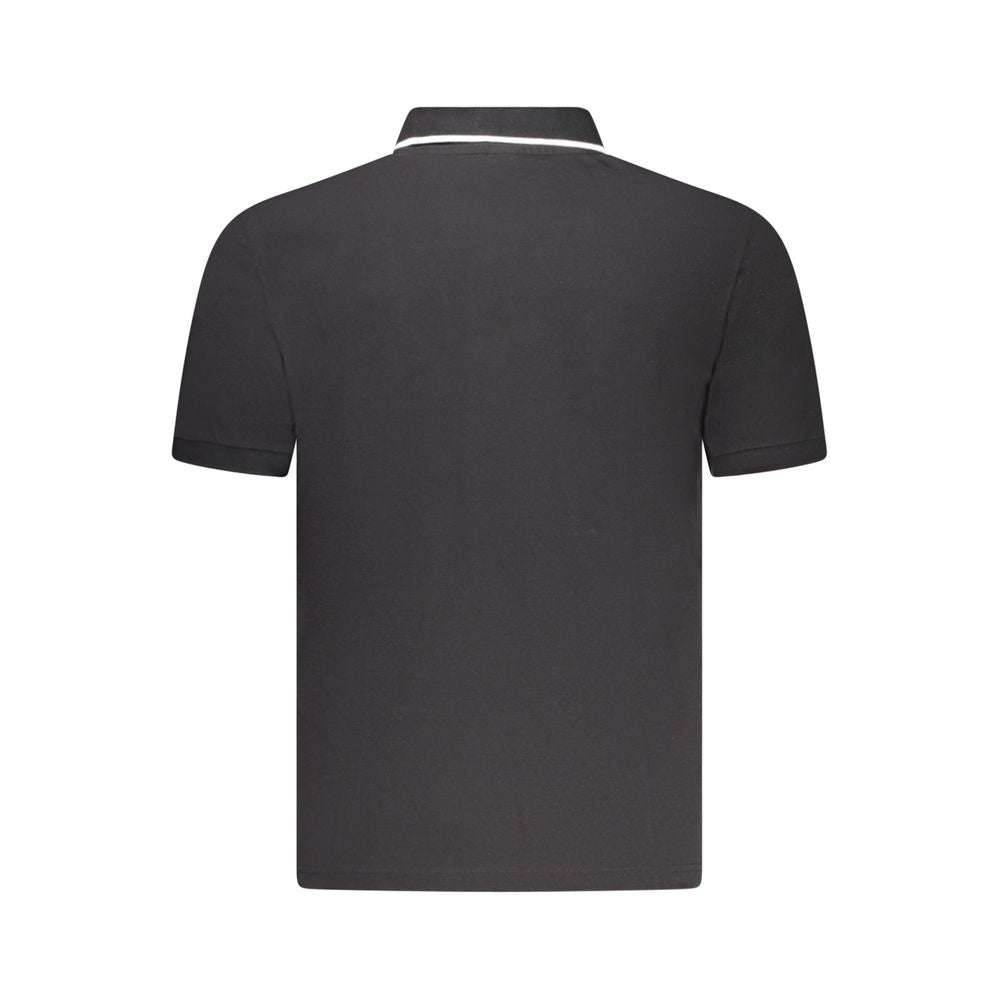 North Sails Black Cotton Mens Polo Shirt North Sails