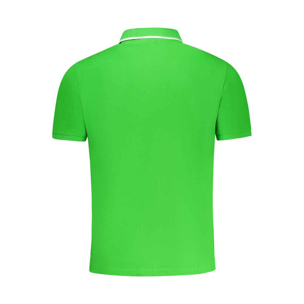 North Sails Green Cotton Men Polo Shirt North Sails