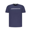 North Sails Blue Cotton Men T-Shirt North Sails