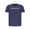 North Sails Blue Cotton Men T-Shirt North Sails