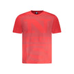 North Sails Red Cotton Men T-Shirt North Sails
