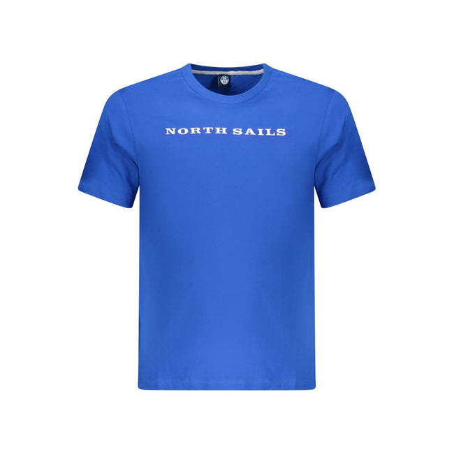 North Sails Blue Cotton Men TShirt North Sails