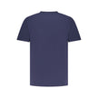 North Sails Blue Cotton Men T-Shirt North Sails