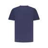 North Sails Blue Cotton Men T-Shirt North Sails