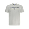 North Sails Brown Cotton Men T-Shirt North Sails