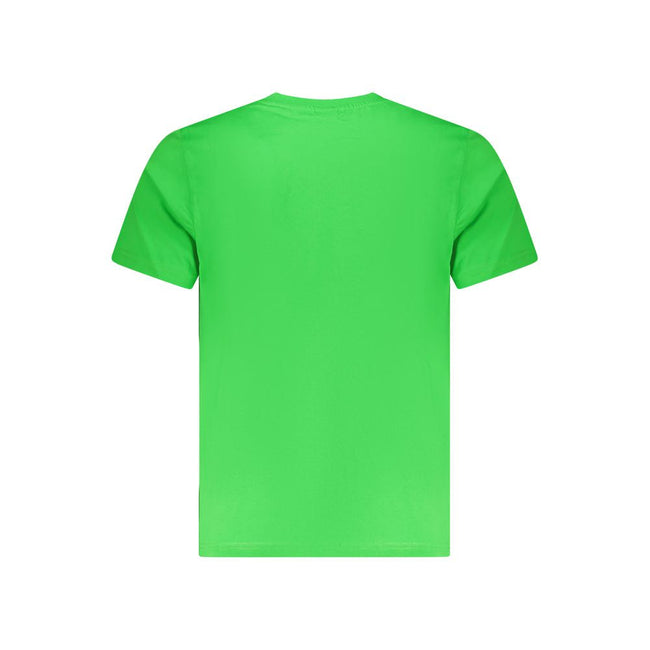 North Sails Green Cotton Men T-Shirt North Sails