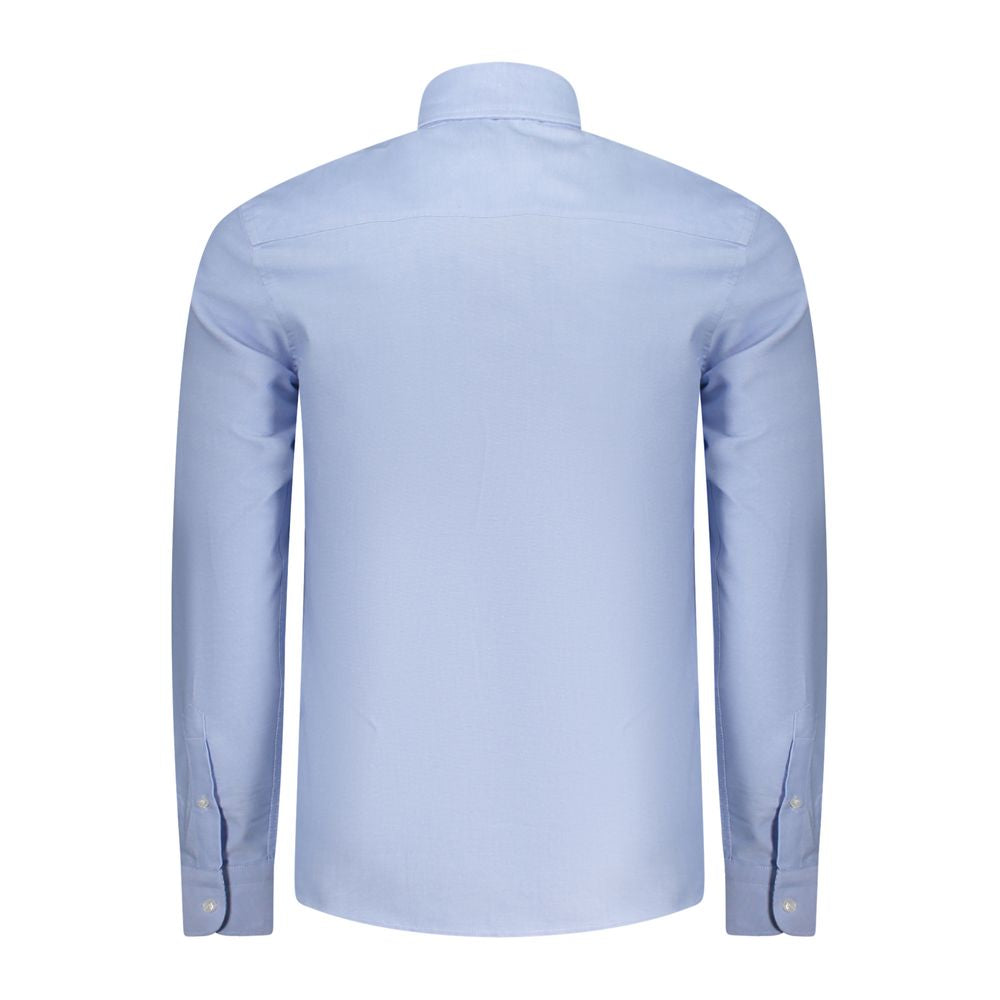 North Sails Light Blue Cotton Men Shirt North Sails