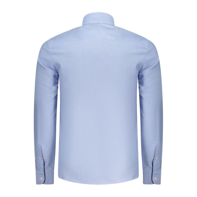 North Sails Light Blue Cotton Men Shirt North Sails