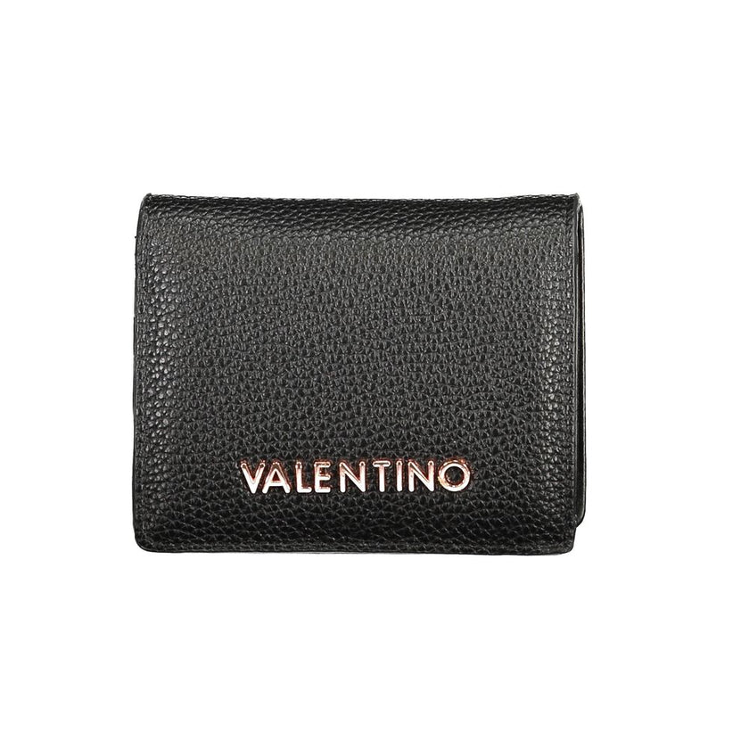 Mario Valentino Black Polyurethane Women Wallet Mario Valentino