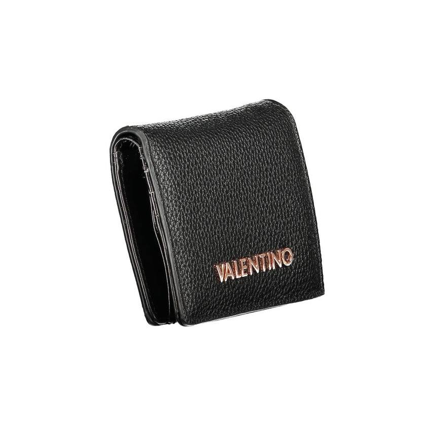 Mario Valentino Black Polyurethane Women Wallet Mario Valentino