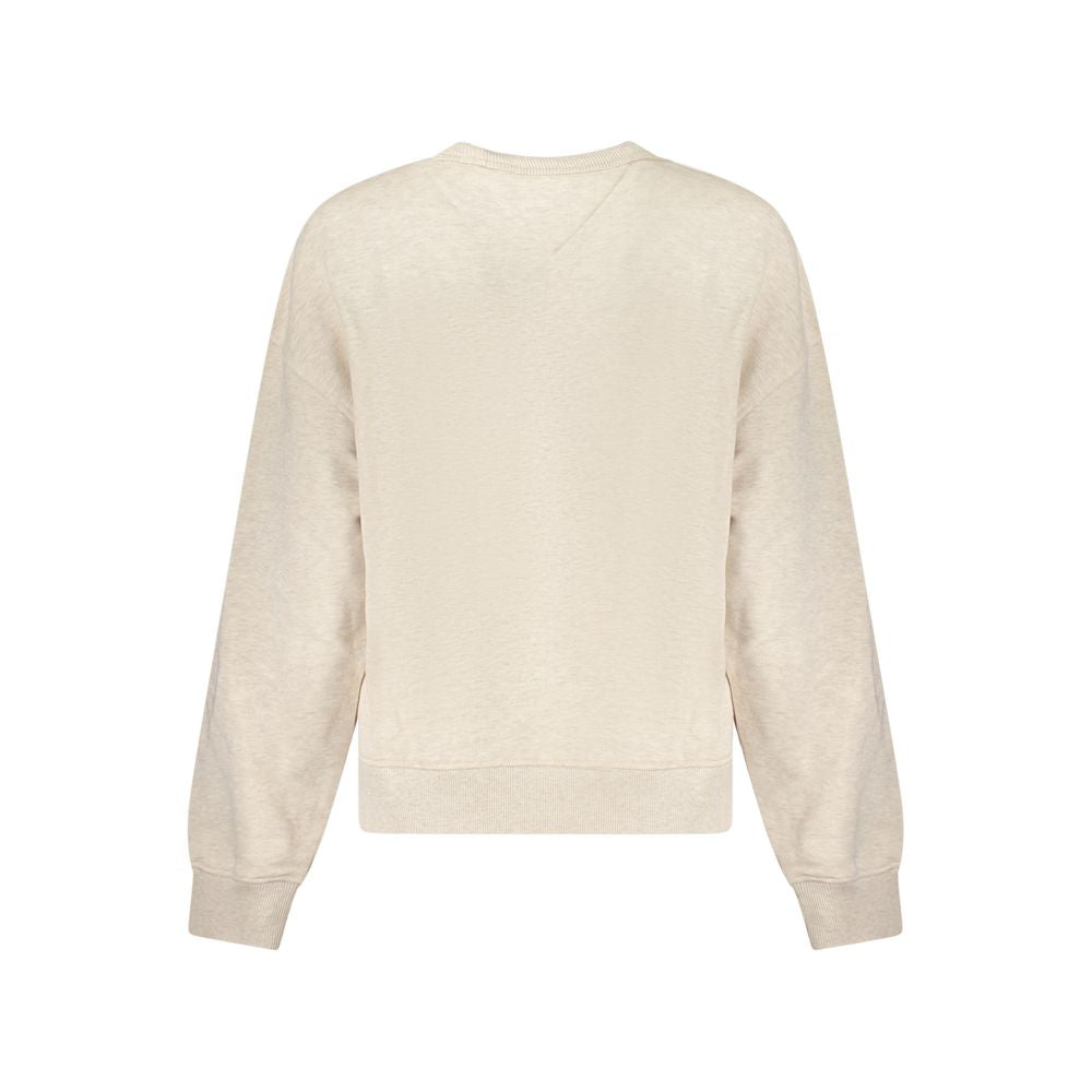 Tommy Hilfiger Beige Cotton Women Sweater Tommy Hilfiger
