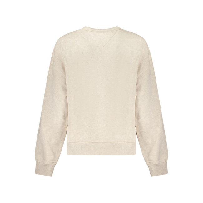 Tommy Hilfiger Beige Cotton Women Sweater Tommy Hilfiger