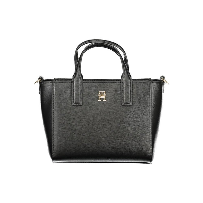 Tommy Hilfiger Black Polyester Women Handbag Tommy Hilfiger