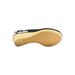 Tommy Hilfiger Black Leather Women Sandal Tommy Hilfiger