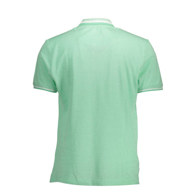 Harmont & Blaine Green Cotton Men Polo Shirt Harmont & Blaine