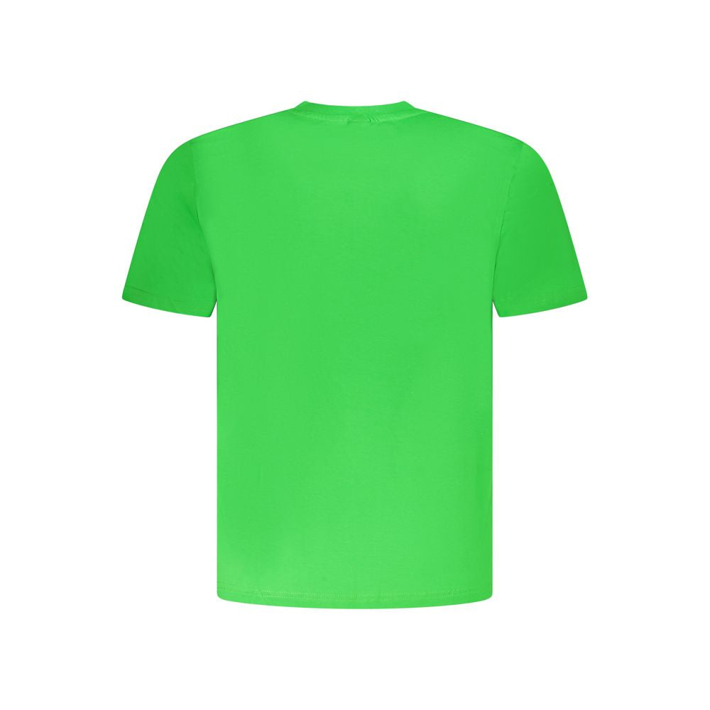 North Sails Green Cotton Men T-Shirt North Sails