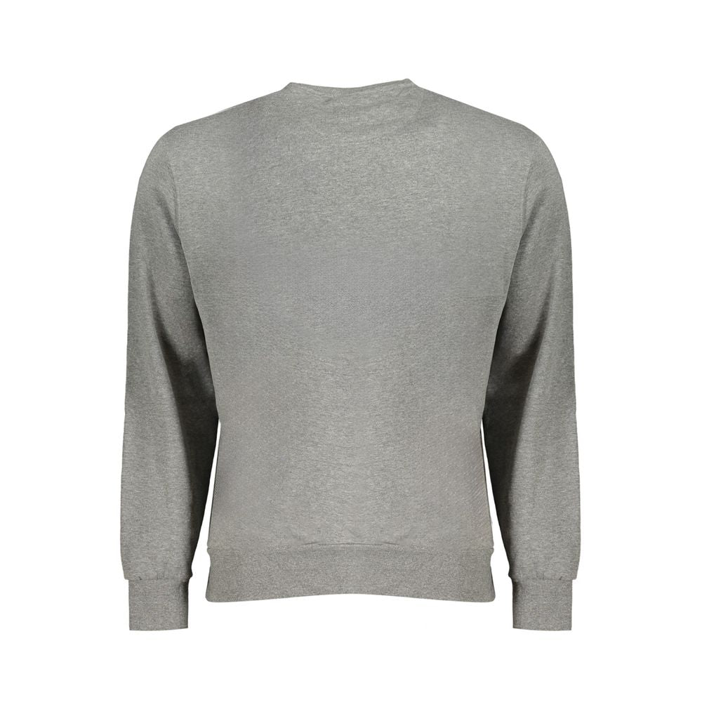North Sails Gray Cotton Men Sweater North Sails