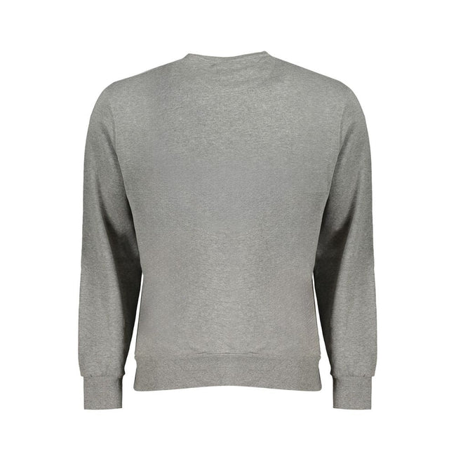 North Sails Gray Cotton Men Sweater North Sails