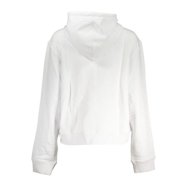 K-WAY White Cotton Women Sweater K-WAY