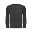Hugo Boss Black Cotton Men Sweater Hugo Boss