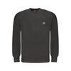 Hugo Boss Black Cotton Men Sweater Hugo Boss