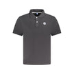 North Sails Black Cotton Men Polo Shirt North Sails