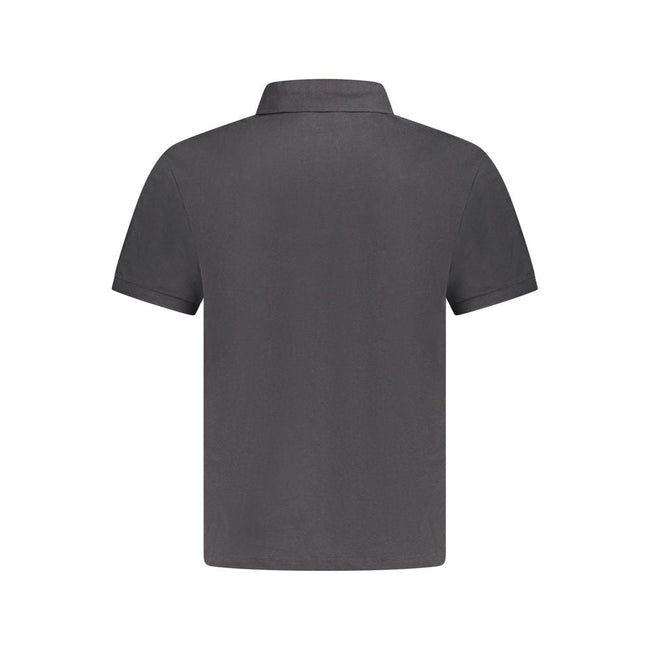 North Sails Black Cotton Men Polo Shirt North Sails