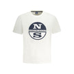 North Sails White Cotton Men T-Shirt North Sails