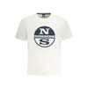 North Sails White Cotton Men T-Shirt North Sails