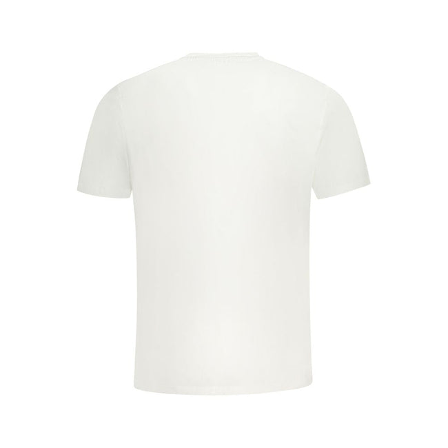 North Sails White Cotton Men T-Shirt North Sails