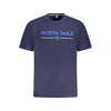 North Sails Blue Cotton Men T-Shirt North Sails