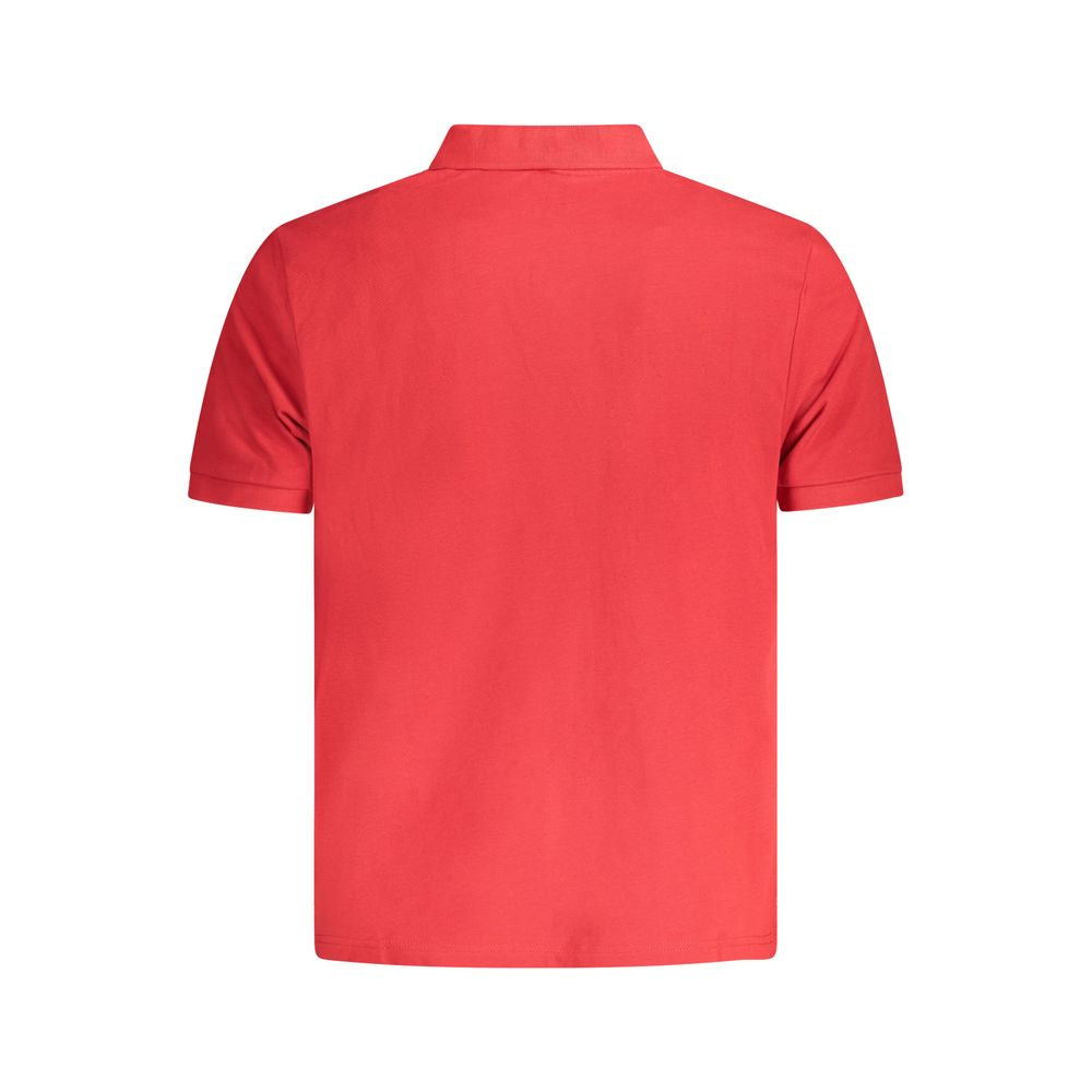 North Sails Red Cotton Men Polo Shirt North Sails