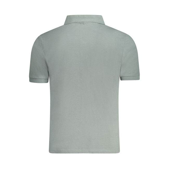 North Sails Green Cotton Men Polo Shirt North Sails