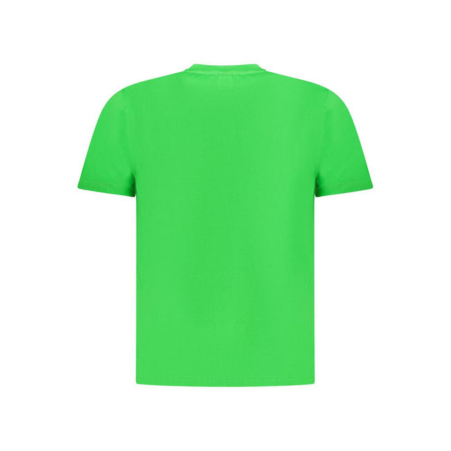 North Sails Green Cotton Men T-Shirt North Sails