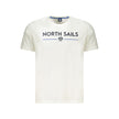 North Sails White Cotton Men T-Shirt North Sails