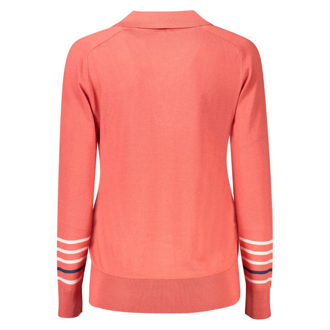 North Sails Pink Cotton Women Sweater North Sails