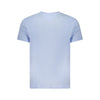 Tommy Hilfiger Blue Cotton Men T-Shirt Tommy Hilfiger