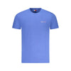 Tommy Hilfiger Blue Cotton Men T-Shirt Tommy Hilfiger