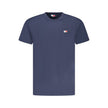 Tommy Hilfiger Blue Cotton Men T-Shirt Tommy Hilfiger