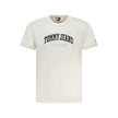 Tommy Hilfiger White Cotton Men T-Shirt Tommy Hilfiger