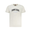 Tommy Hilfiger White Cotton Men T-Shirt Tommy Hilfiger