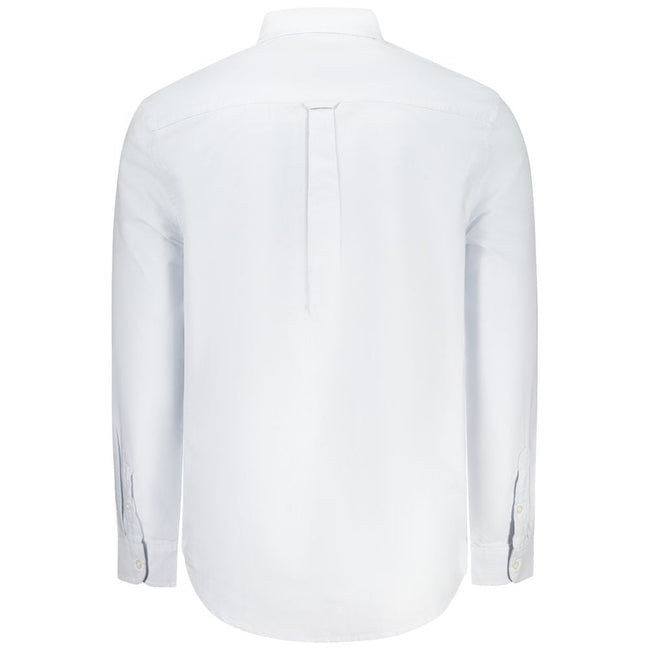 Tommy Hilfiger Blue Cotton Men Shirt Tommy Hilfiger