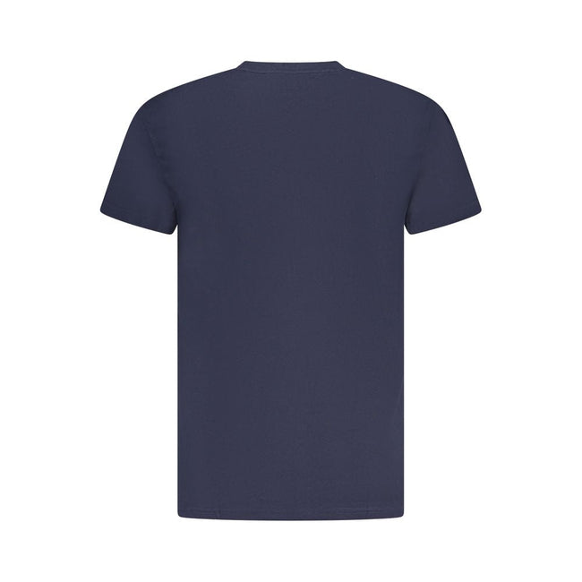 Tommy Hilfiger Blue Cotton Men T-Shirt Tommy Hilfiger